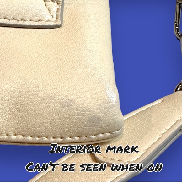 🎉HP🎉 a. new. day Belt Bag Faux Leather Petite in Creamy Yellow   One Size 👜 - Picture 9 of 9